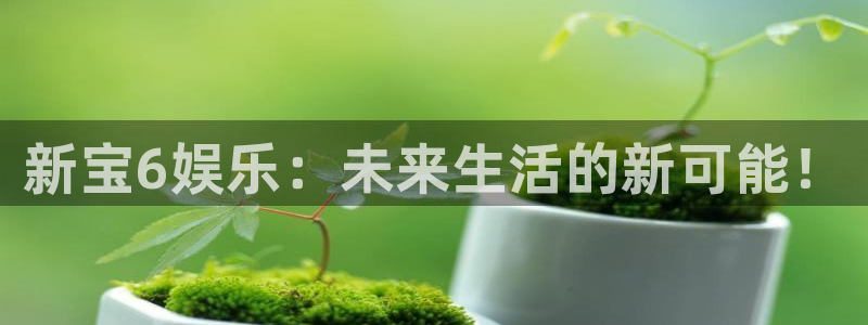 赢咖3：新宝6娱乐：未来生活的新可能！